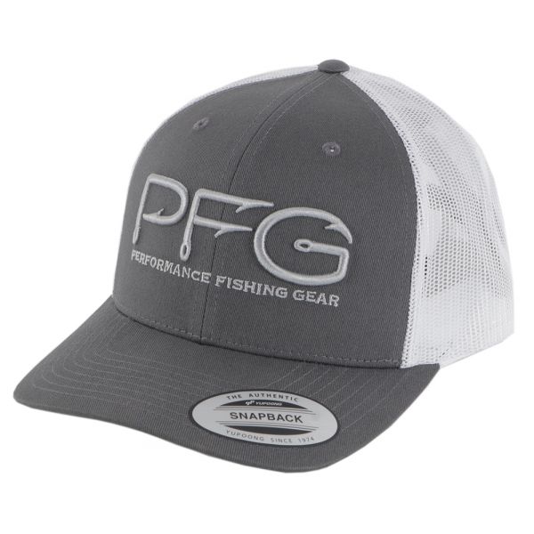 Columbia PFG Mesh Snap Back Ball Cap - Grill