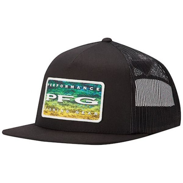 Columbia PFG Offshore Snap Back Hat - Black Dorado Fade