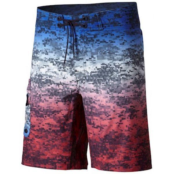 Columbia 1776311900 PFG Offshore Camo Fade Board Short - 32 Waist