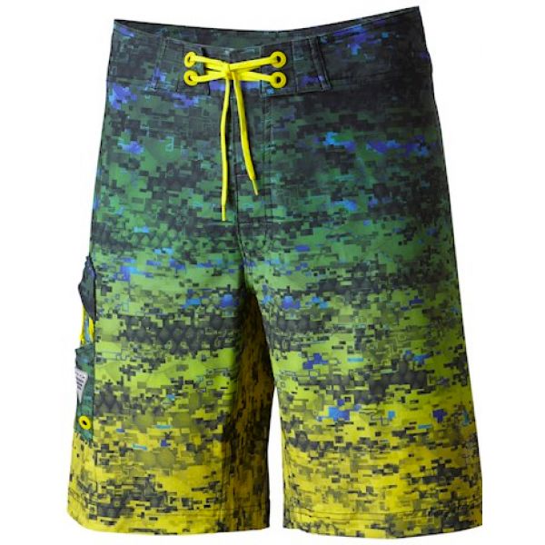 Columbia 1776311902 PFG Offshore Camo Fade Board Short - 32 Waist