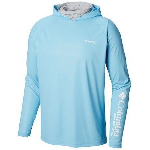 Columbia PFG Terminal Deflector ZERO Men's Hoodie - Riptide