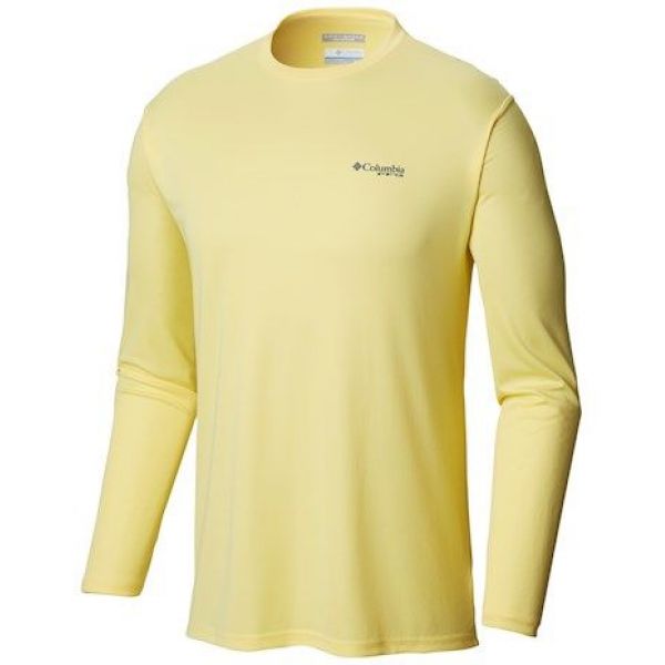 Columbia PFG Terminal Tackle Compass LS Shirt - Sunlit/Flats Fish