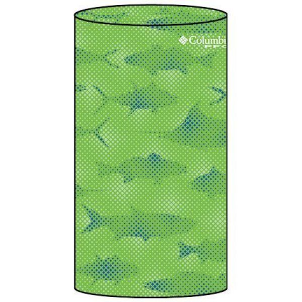 Columbia PFG Solar Shield II Head Protector - Green Mamba Mesh Print