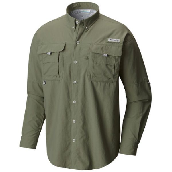 Columbia PFG Bahama II Long Sleeve Shirt - Cypress L