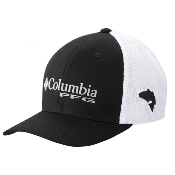 Columbia PFG Mesh Ball Cap - Black L/XL