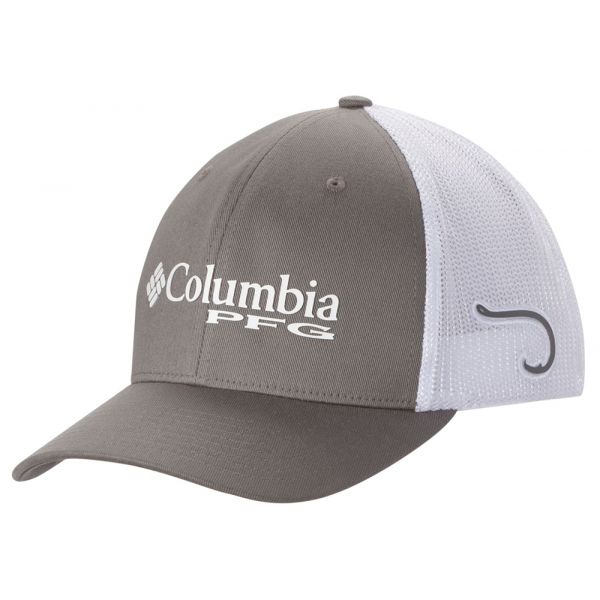 Columbia PFG Mesh Ball Cap - Titanium Hook L/XL