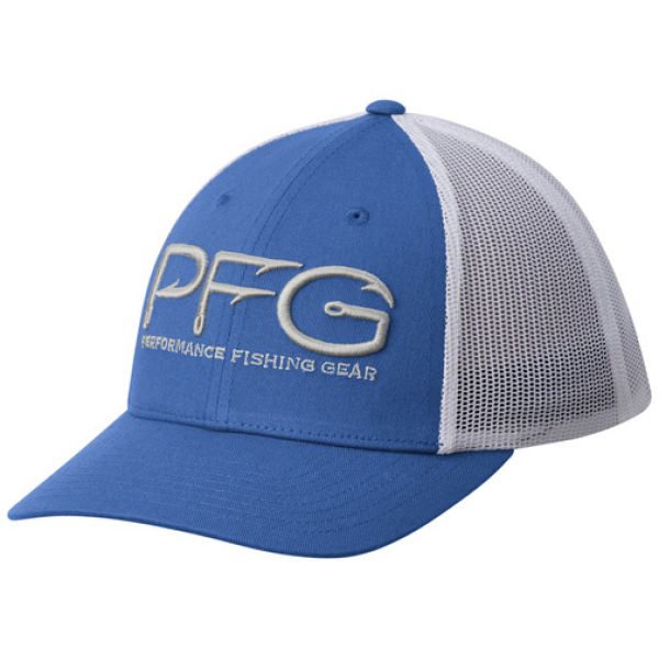 Columbia PFG Hook Mesh Ball Cap - Vivid Blue