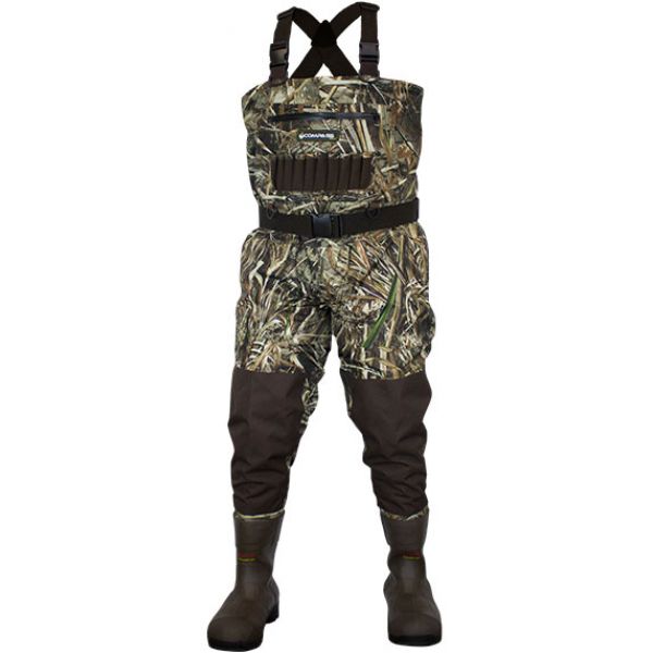 Compass360 2111856-10 Deadfall Camo Bootfoot Chest Waders - 10