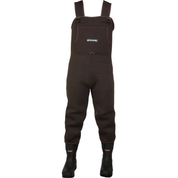 Compass360 Rogue Felt Sole Bootfoot Wader - Dark Brown