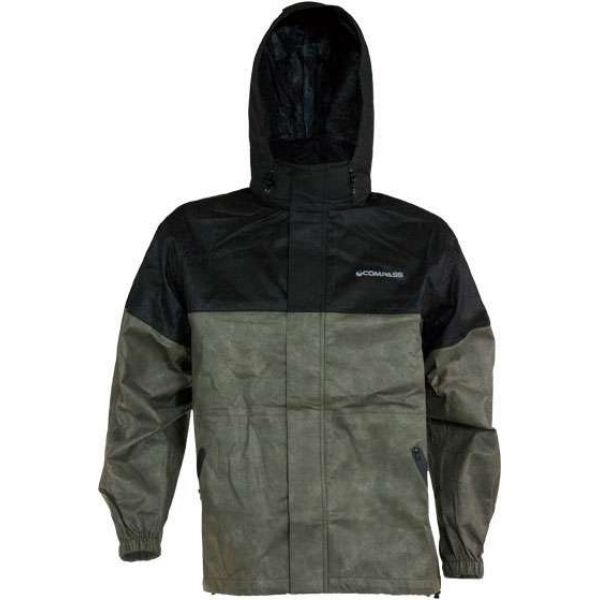 Compass360 AdvantageTek Rain Parka - Black & Stone - Small