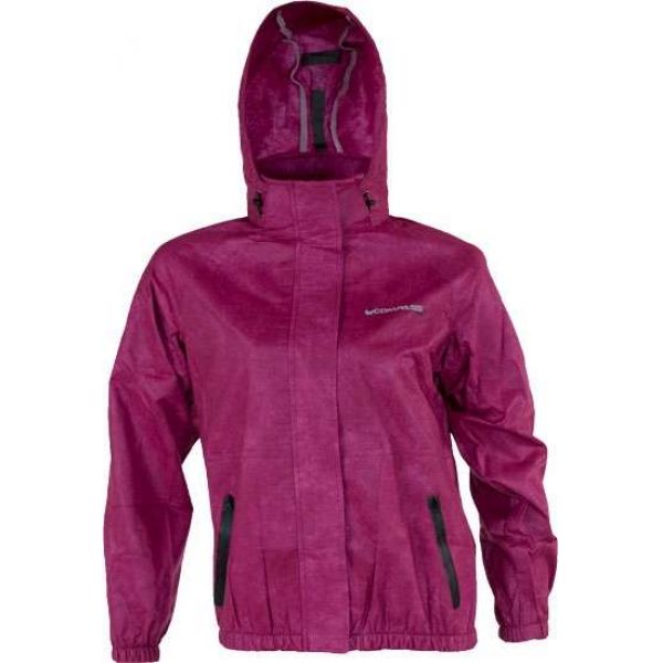 Compass360 AT23202-41 AdvantageTek  Rain Jacket - Cherry - Small