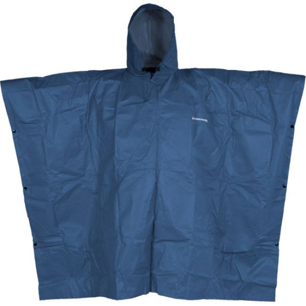 Compass360 EL52114-21 Eco-Lite Rain Poncho - Blue