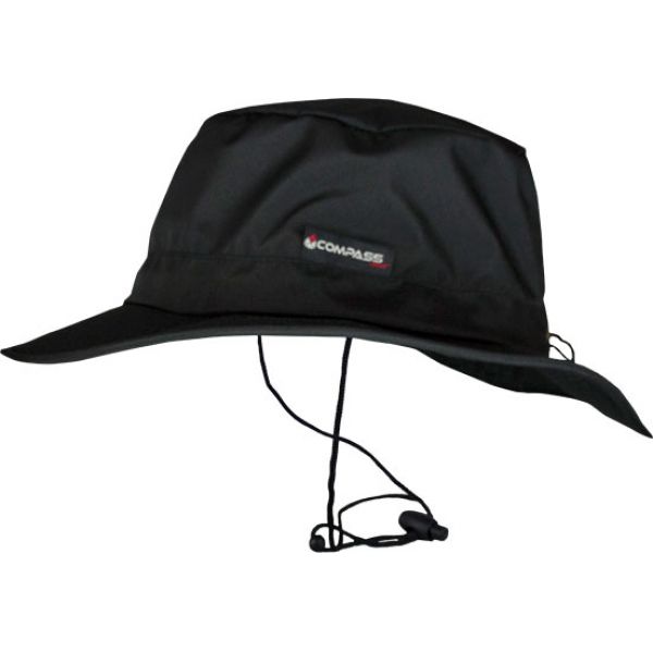 Compass360 HT63103-10 HydroTek Waterproof Boonie Hat - Black