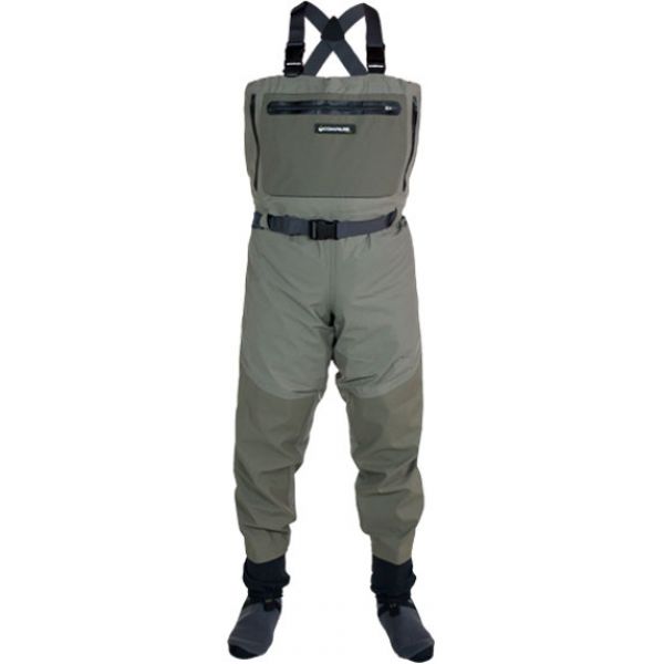 Compass360 Ledges Breathable Stockingfoot Chest Wader - Size Large