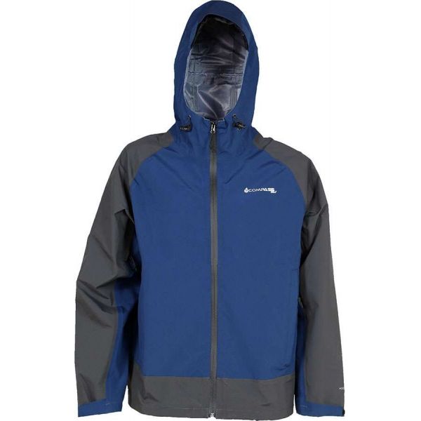 Compass360 Storm Guide360 Storm Surge Jacket - Gray/Blue - Large