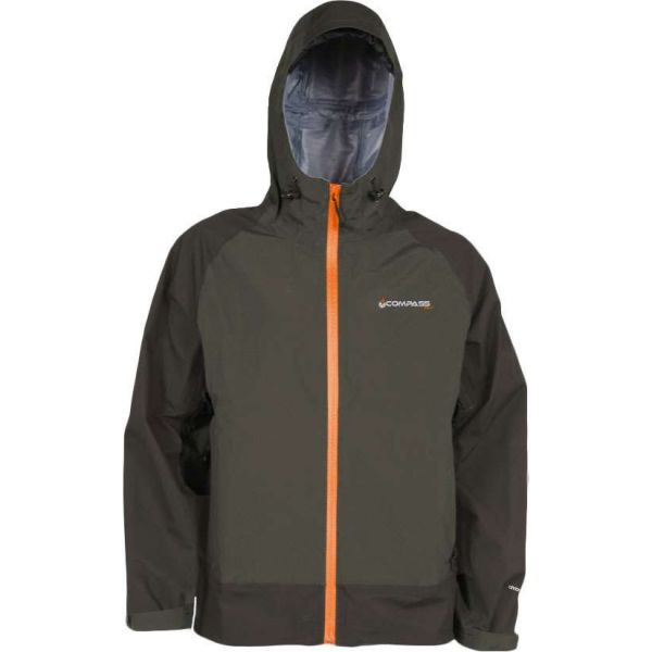 Compass360 Storm Guide360 Storm Surge Jacket - Stone & Taupe - Small