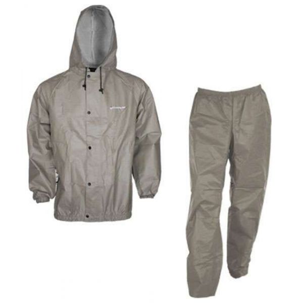 Compass360 Sport-Lite Dura-Lite Rain Suit - Khaki - Large