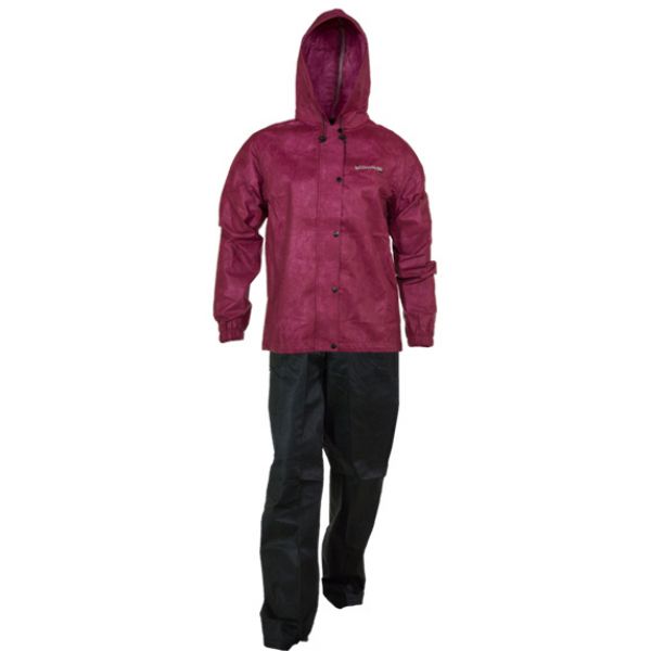 Compass360 SportTek360 Women's Rain Suit - Cherry - Medium