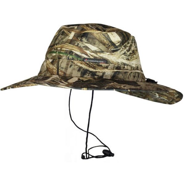 Compass360 RainTek Waterproof Camo Bucket Hat - Realtree MAX-5