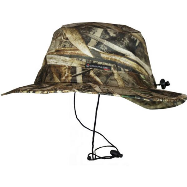 Compass360 RainTek Waterproof Camo Boonie Hat - Realtree MAX-5