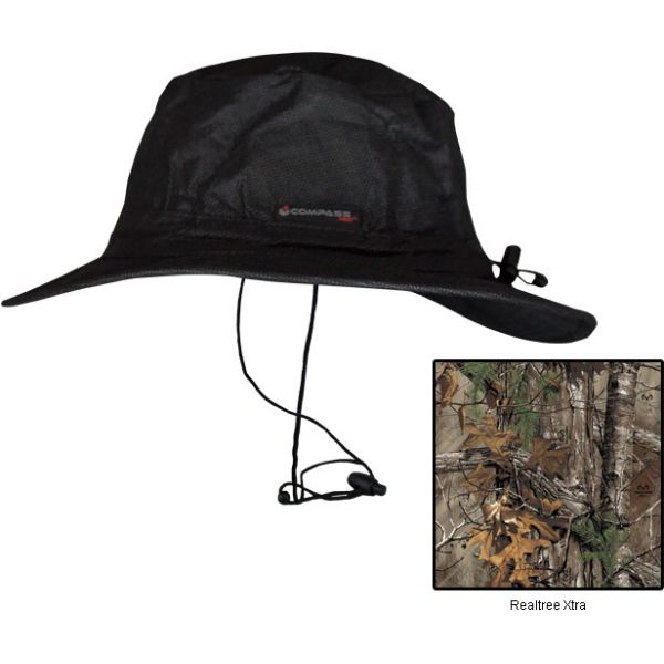 Compass360 RainTek Waterproof Camo Boonie Hat - Realtree Xtra