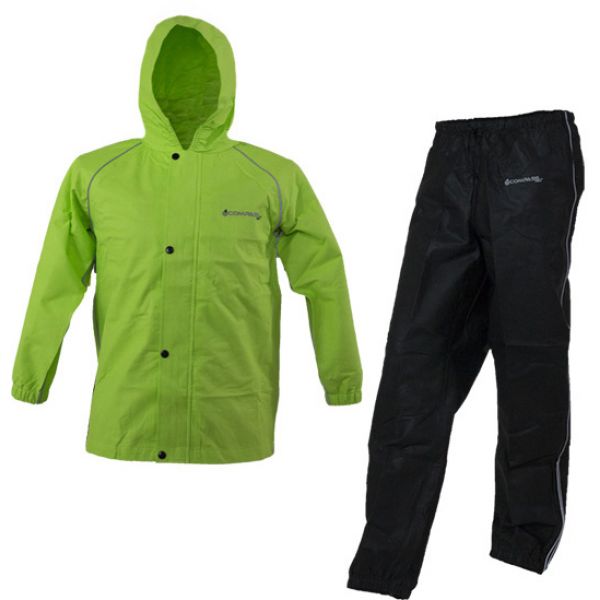 Compass360 VisiTek360 Youth Reflective Rain Suit - Lime - Large