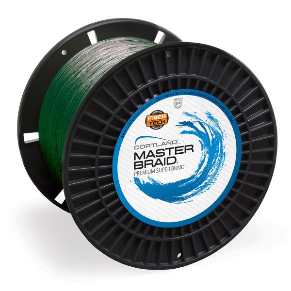 Cortland Master Braid Fishing Line - 80lb - 1200yd - Green