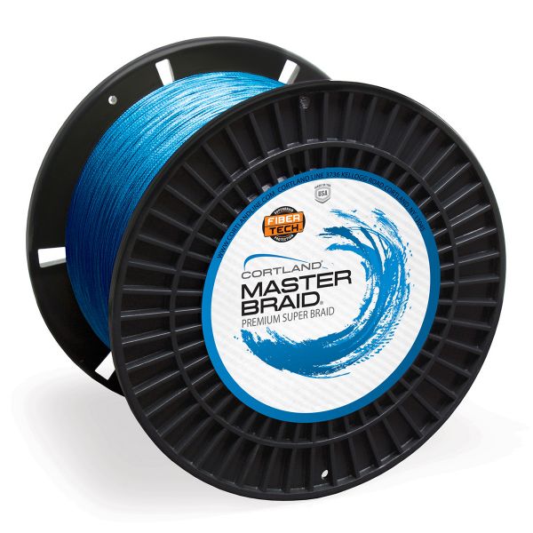 Cortland Master Braid Fishing Line - 100lb - 1200yd - Blue