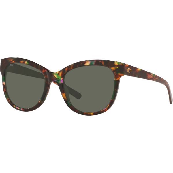 Costa Bimini Sunglasses - Shiny Abalone Frame/Gray 580G