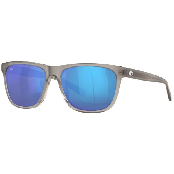 Costa Apalach Sunglasses - Matte Gray Crystal Frame/Blue Mirror 580G