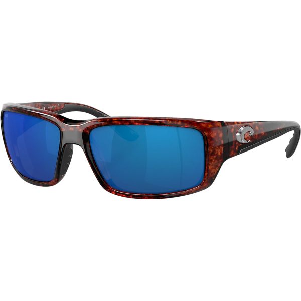 Costa Fantail Sunglasses - Tortoise Frame/Blue Mirror 580P