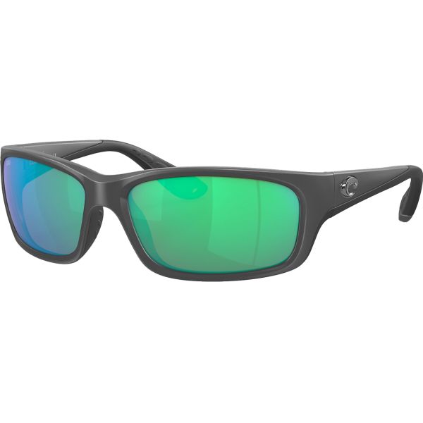 Costa Jose Sunglasses - Matte Gray/Green Mirror 580G