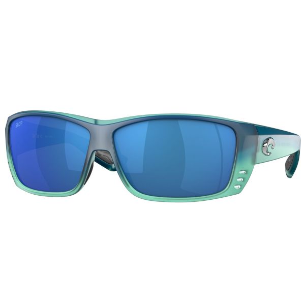 Costa Cat Cay Sunglasses - Matte Caribbean Fade Frame/Blue Mirror 580P