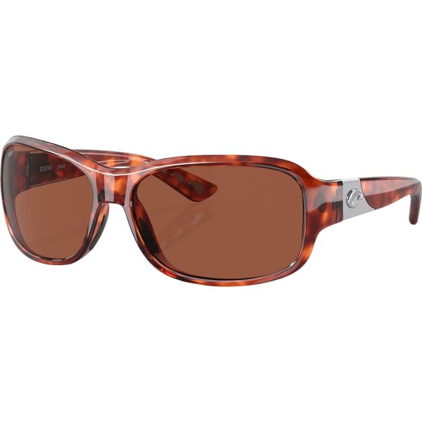 Costa Inlet Sunglasses - Tortoise Frame/Copper 580P Lens