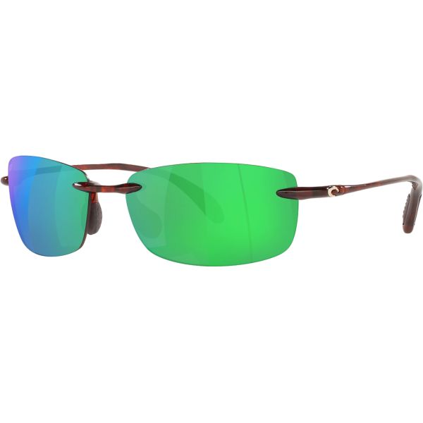 Costa Ballast Sunglasses - Tortoise Frame/Green Mirror 580P