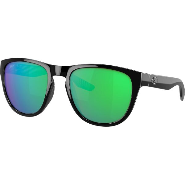 Costa Irie Sunglasses - Black/Green Mirror 580P