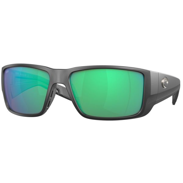 Costa Blackfin Pro Sunglasses - Matte Black/Green Mirror 580G