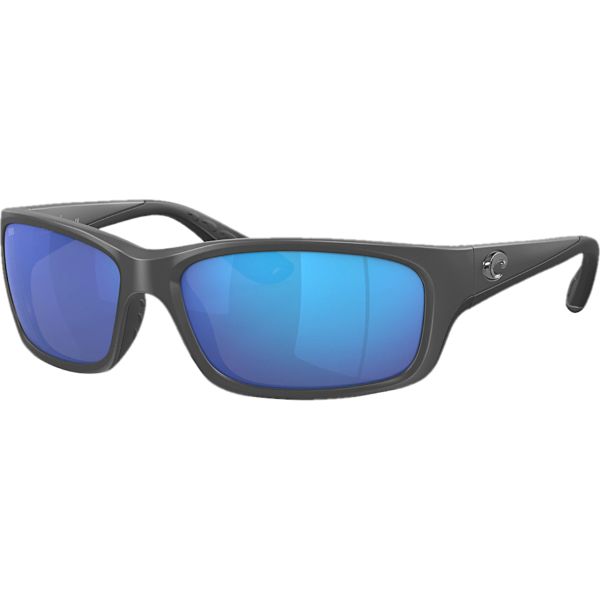 Costa Del Mar Jose Sunglasses - 580P Lenses -  Gray Matte Frame/Blue Mirror Lens