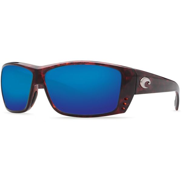 Costa Cat Cay Sunglasses Tortoise/Blue Mirror 580G