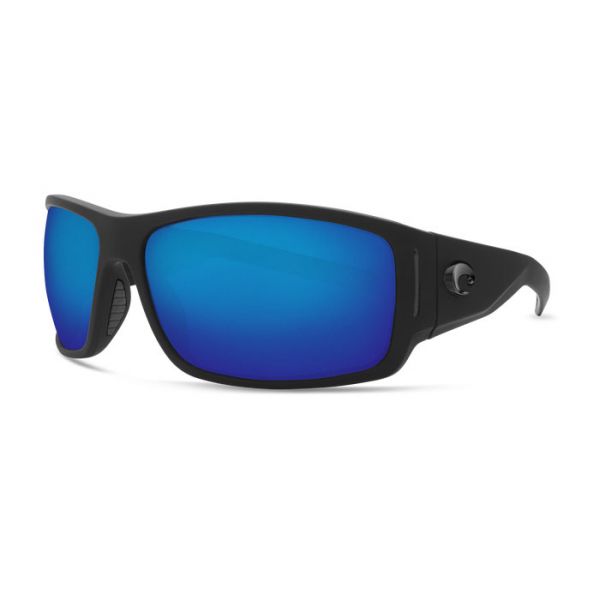 Costa Del Mar Cape Sunglasses - Matte Black Ultra Frame/Blue Mirror