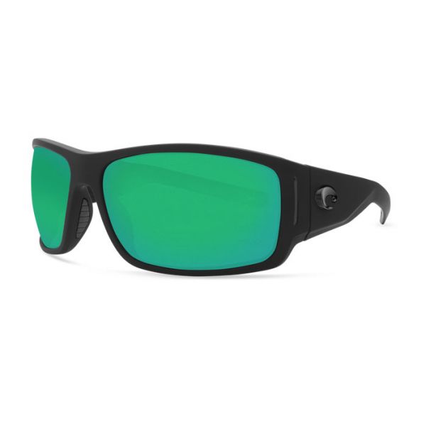 Costa Del Mar Cape Sunglasses - Matte Black Ultra Frame/Green Mirror