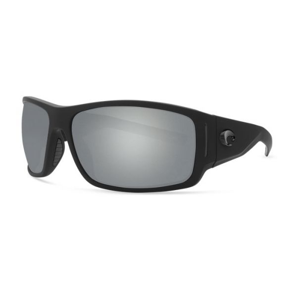 Costa Del Mar Cape Sunglasses - Matte Black Ultra Frame/Silver Gray Mirror