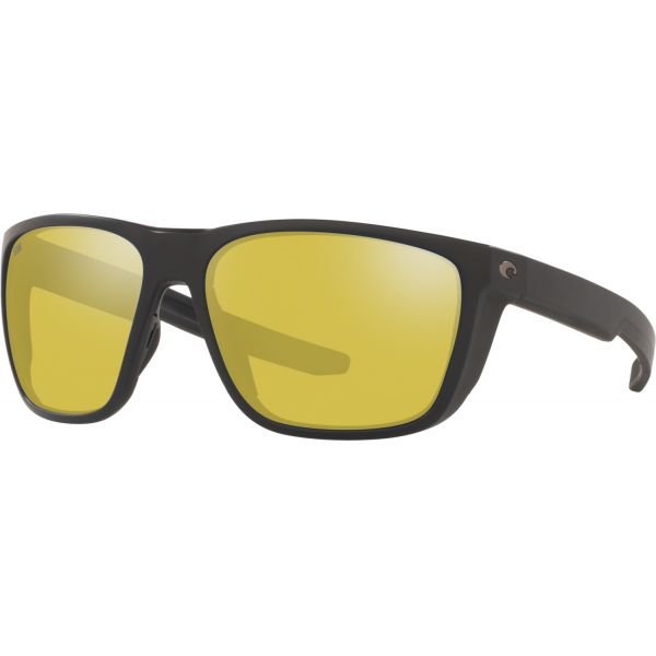 Costa Ferg Sunglasses - Matte Black/Sunrise Silver Mirror