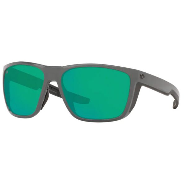 Costa Ferg Sunglasses - Shiny Gray/Green Mirror