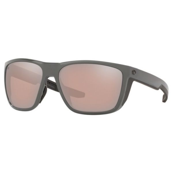 Costa Ferg Sunglasses - Shiny Gray/Copper Silver Mirror