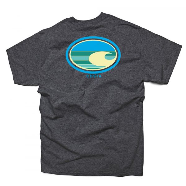 Costa Del Mar Malibu T-Shirt - Dark Heather L