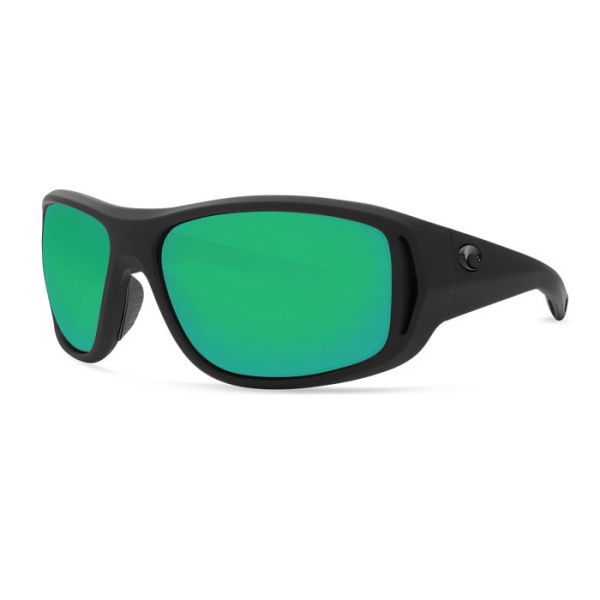 Costa Del Mar Montauk Sunglasses - Matte Black/Green Mirror Glass