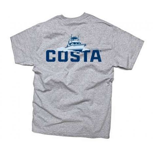 Costa Del Mar Pacific T-Shirt - Gray - Medium