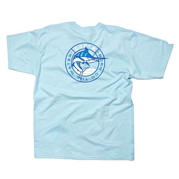 Costa Del Mar Quest Short Sleeve T-Shirt - Sky