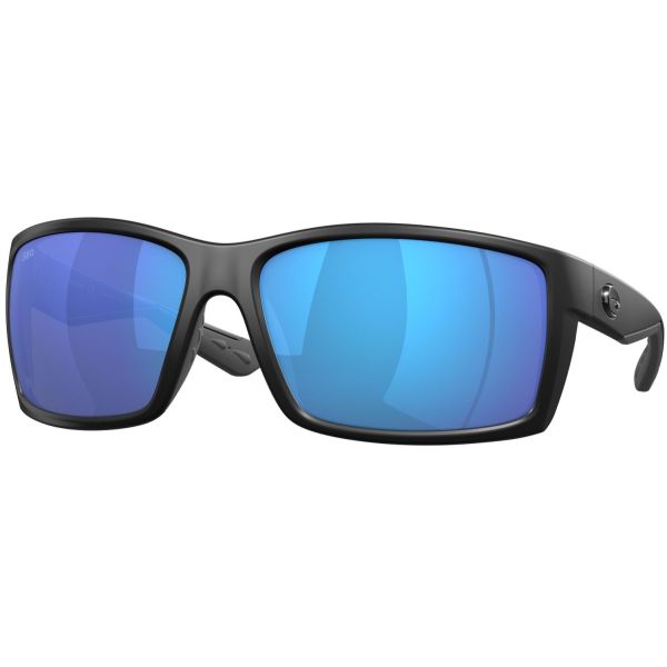 Costa Del Mar Reefton Sunglasses - Blackout Frame/Blue Mirror Glass Lens